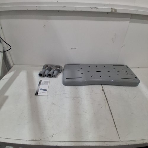 MEDLINE GUARDIAN PORTABLE SHOWER CHAIR - 250 LBS MAX - GREY image 2