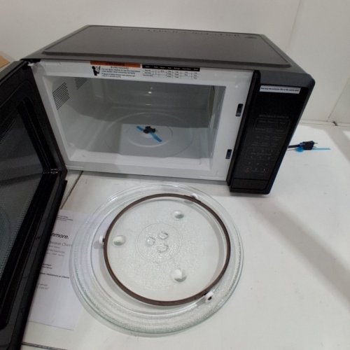 KENMORE COUNTERTOP MICROWAVE - 1.1 CU FT - BLACK (MODEL: KMCMF211BK10) image 4