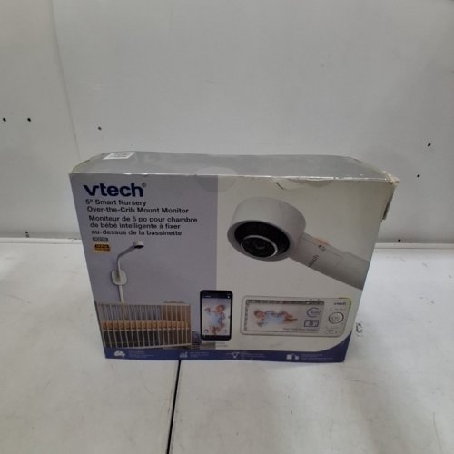 VTECH SMART NURSERY OVER-THE-CRIB MOUNT MONITOR WITH ROLLOVER DETECTION AND OPTIONAL 1080P WIFI STREAMING - 5” HD SCREEN (MODEL: VC2105) image 2