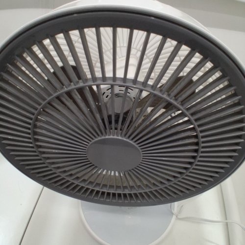 WOOZOO 360° PEDESTAL 12-SPEED AIR CIRCULATOR - ADJUSTABLE HEIGHT 21" TO 40" - WHITE (MODEL: STF-360DC/1747373) image 4
