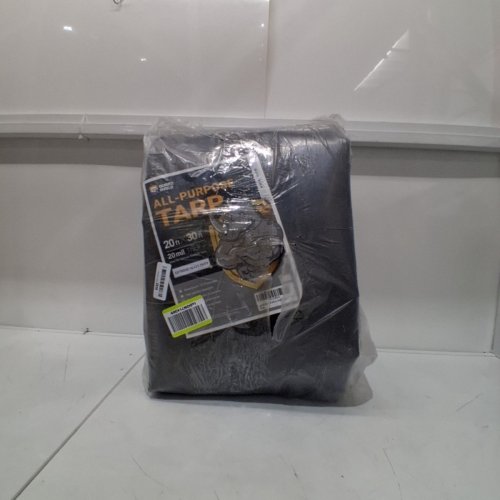 GUARD SHIELD ALL-PURPOSE TARP - 20FT X 30FT - 20 MM - BLACK image 3