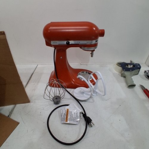 KITCHENAID ARTISAN SERIES TILT-HEAD ELECTRIC STAND MIXER WITH - 5QT. BOWL - SCORCHED ORANGE - (MODEL: KSM150PSSC) image 3