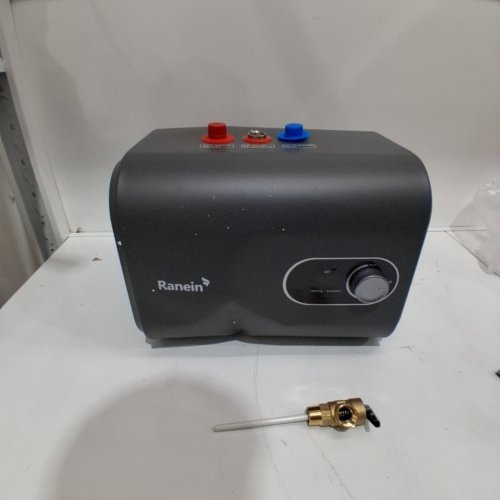 RANEIN ELECTRIC MINI TANK WATER HEATER - 1440W - 2.5GAL CAPACITY - BLACK - (MODEL: RC25G) image 3