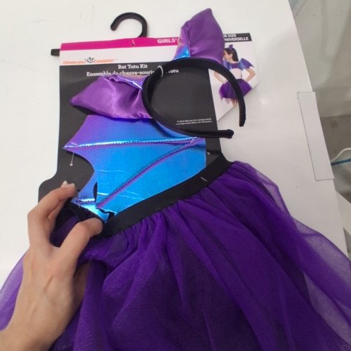 BAT TUTU KIT - ONE SIZE - PURPLE image 3