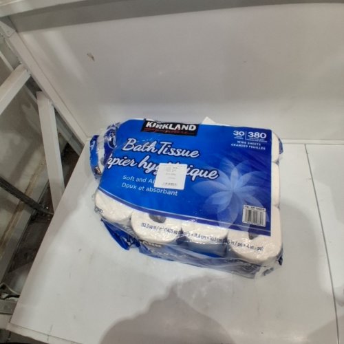 24PK KIRKLAND SIGNATURE 2-PLY WIDE BATHROOM TISSUE / TOILET PAPER - WHITE (MODEL: 6262016) image 2