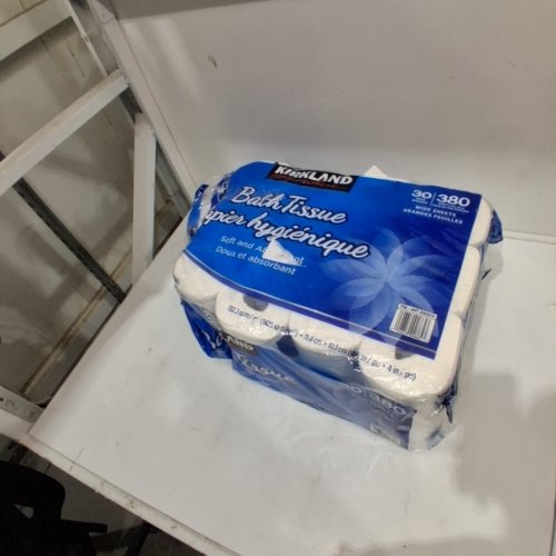 24PK KIRKLAND SIGNATURE 2-PLY WIDE BATHROOM TISSUE / TOILET PAPER - WHITE (MODEL: 6262016) image 3