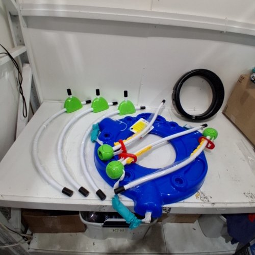 BABY EINSTEIN NEPTUNE'S OCEAN DISCOVERY JUMPER WITH ADJUSTABLE HEIGHT - 15+ MULTI-SENSORY TOYS/ACTIVITIES - 4 LANGUAGES - MULTI-COLOUR (MODEL: 10455) image 4