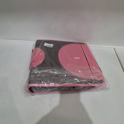 VIVIN ZIPPERED BINDER ORGANIZER WITH CROSSBODY STRAP - 2" - 3-RING - PINK/GRAY image 5