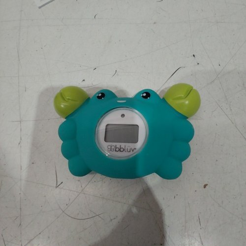 BBLUV KRAB 3-IN-1 THERMOMETER AND BATH TOY - 0M+ - GREEN - (MODEL: B0146-C-01) image 2