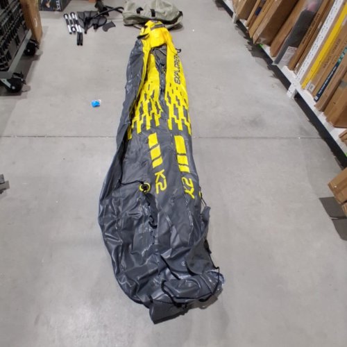 INTEX EXPLORER K2 2-PERSON INFLATABLE KAYAK SET WITH ALUMINUM OARS & PUMP - YELLOW (MODEL: 68307EP) image 2