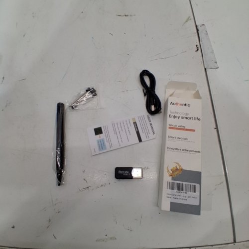 INNOVATIVE HIDDEN CAMERA PEN WITH 1080P FULL HD VIDEO, USB AND A CHARGING CABLE - 64GB - BLACK image 2
