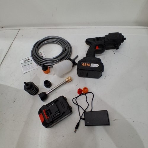 CORDLESS PORTABLE POWER BLASTER PLUS PRESSURE WASHER - 48V - BLACK image 3