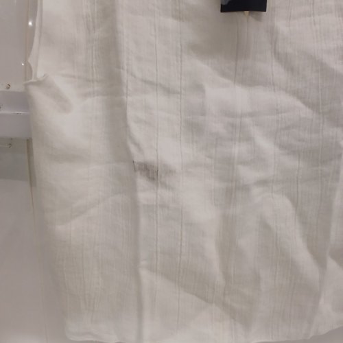 WOMEN'S MASSIMO DUTTI COWL NECK BLOUSE - LARGE - WHITE (STYLE: 5188/858/250) image 2