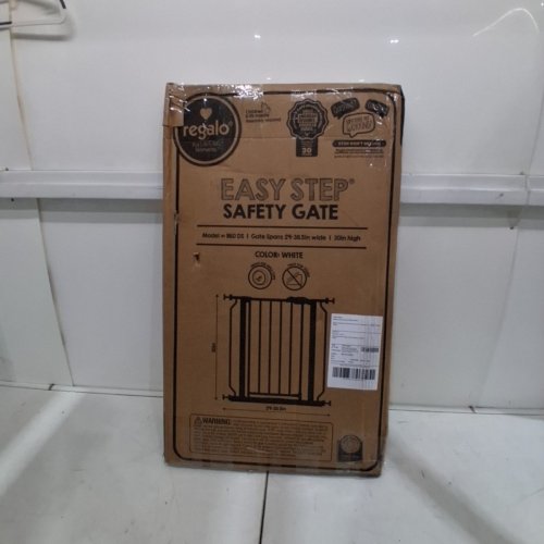 REGALO EASY STEP SAFETY GATE - 29"- 38.5" - WHITE (MODEL : 1160-DS) image 7