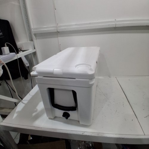 ECHOSMILE ROTOMOLDED COOLER - 40 QT - WHITE (MODEL:LCL040KB) image 5