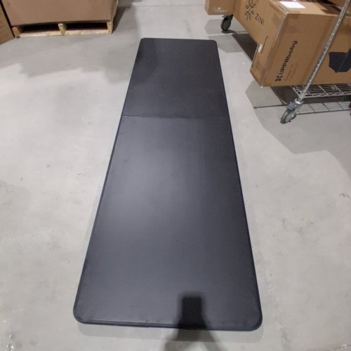 PORTABLE DELUXE FOLDING TABLE - 8FT - BLACK (MODEL:FTZ24T8-BLACK) image 2