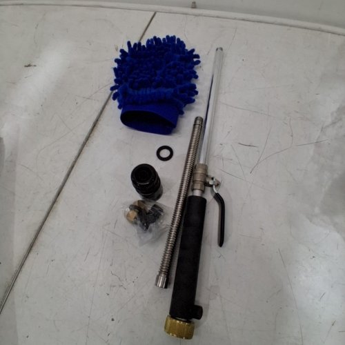 CLEANING SOLUTION CLEANING WAND - AIR & WATER CLEANER, FLUSH TOOL, POWER WASHER WAND, GUTTER CLEANING - 18" - BLCK image 2