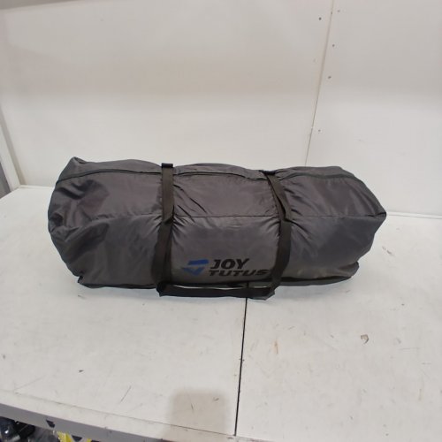 JOY TUTUS WATERPROOF SUV DOUBLE DOOR DESIGN TENT FOR CAMPING - 7.7FT X 7.7FT X 6.9FT - GREY/GREEN image 11