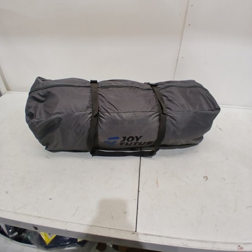 JOY TUTUS WATERPROOF SUV DOUBLE DOOR DESIGN TENT FOR CAMPING - 7.7FT X 7.7FT X 6.9FT - GREY/GREEN image 12
