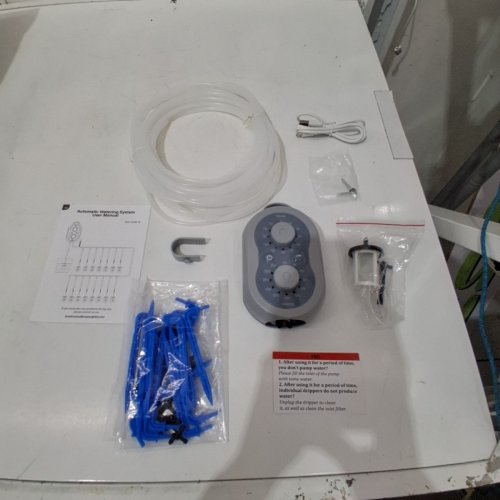 MIXC AUTOMATIC DRIP WATERING SYSTEM - 15 PLANTS/33FT - GREY (MODEL: BSV-IC601S) image 4