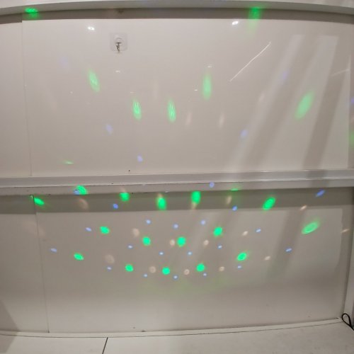 LED CRYSTAL MAGIC DISCO BALL LIGHT - 6 COLORS - 7" - BLACK image 5
