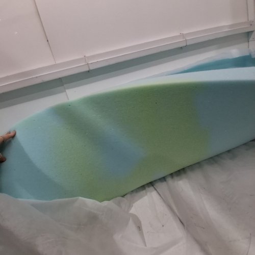 LINENSPA MEMORY FOAM GEL INFUSED MATTRESS TOPPER CERTIPUR-US - 3" - SINGLE - BLUE image 3
