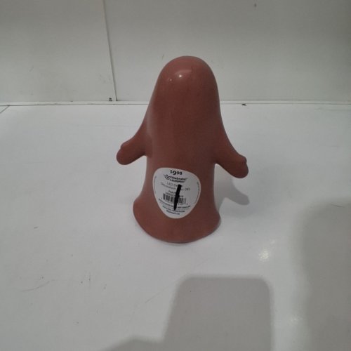 LED GHOST CERAMIC DECORATION - 6" - PINK image 4