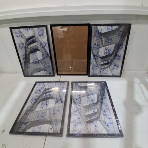 5PK AMERICANFLAT PICTURE FRAME - 18" X 12" - BLACK image 2