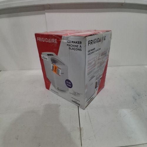 FRIGIDAIRE COMPACT ELECTRIC ICE MAKER - MAKES 26LBS OF ICE/DAY - WHITE - (MODEL: EFIC108-WHITE) image 5