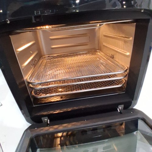 CHEFMAN MULTIFUNCTIONAL COUNTERTOP DIGITAL AIRFRYER+ CONVECTION OVEN - 10QT - 1700W - BLACK (MODEL: RJ38-10-RDO-V2-AM) image 3