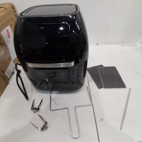 CHEFMAN MULTIFUNCTIONAL COUNTERTOP DIGITAL AIRFRYER+ CONVECTION OVEN - 10QT - 1700W - BLACK (MODEL: RJ38-10-RDO-V2-AM) image 6