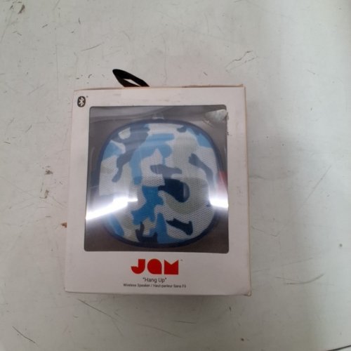 JAM AUDIO HXP101CS BLUETOOTH SPEAKER W/ HANG-UP STICK PAD - BLUE / GREY CAMO image 2