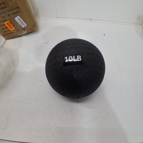 AMAZON BASICS SLAM MEDICINE BALL - 10LBS - BLACK image 2