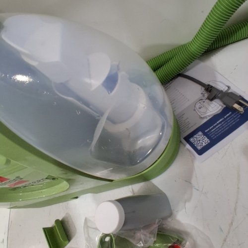 BISSELL LITTLE GREEN PORTABLE CARPET CLEANER FOR CARPET & UPHOLSTERY WITH STAIN BRUSH TOOL - 120V - GREEN - (MODEL: 1400J) image 4
