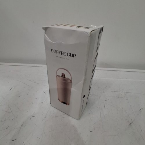 OHUFALL STAINLESS STEEL CERAMIC LINER COFFEE CUP WITH STRAW - 300ML -MELLOW COFFEE image 4