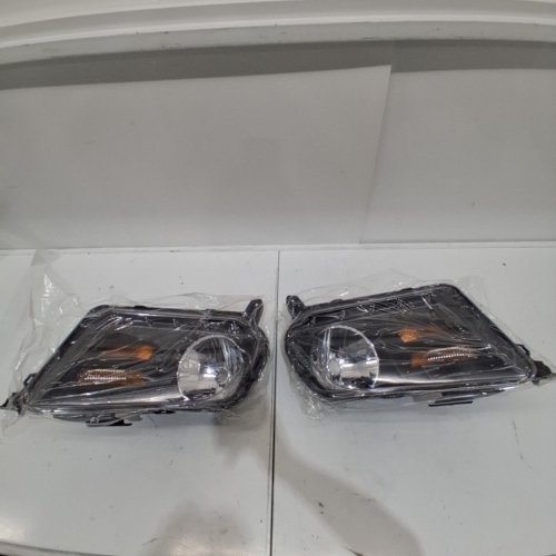 2PC AUTOSAVER88 HEADLIGHT ASSEMBLY - COMPATIBLE WITH 2010-2014 FORD MUSTANG - BLACK (MODEL: CTLAHL-1087) image 4