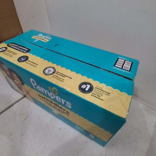 100PK PAMPERS SWADDLERS PULL-ON DIAPERS - SIZE 5 image 3