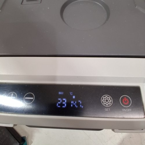 EUHOMY CAR REFRIGERATOR COMPRESSOR ELECTRIC COOLER WITH APP CONTROL - 10L - GREY (MODEL: CF020-10) image 2