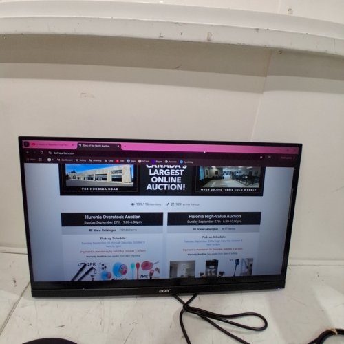 ACER 27" IPS GAMING MONITOR, RESOLUTION 2560X1440 @144HZ, 1MS RESPONSE TIME (MODEL: XV272U) image 3
