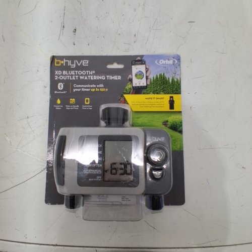 ORBIT B-HYVE XD BLUETOOTH 2-OUTLET HOSE FAUCET WITH WIFI HUB AND TIMER (MODEL:24632) image 2