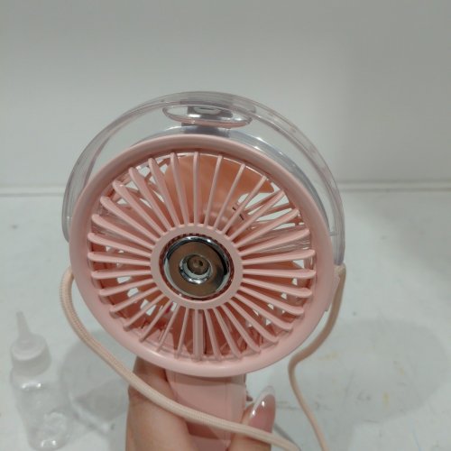 SWEETFULL PORTABLE MISTING FAN - 3 SPEED - 30 ML - PINK image 3