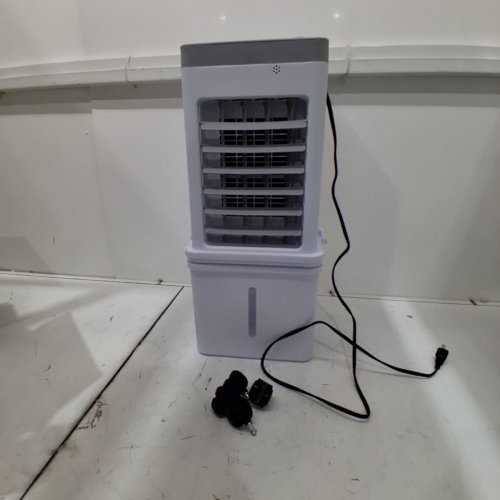 ZORBLENT PORTABLE 4-IN-1 AIR CONDITIONER WITH 3 ICEPACKS - 12L TANK, 3 SPEEDS, 70W - WHITE (MODEL: GDS-620) image 3