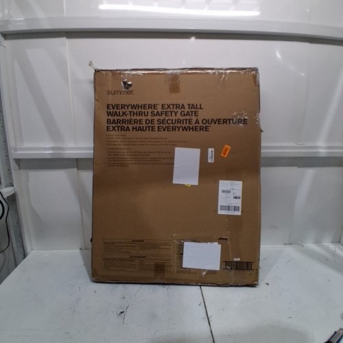 SUMMER INFANT SUMMER EVERYWHERE EXTRA TALL WALK-THRU SAFETY GATE, 36" X 28.75"- 39.75" - WHITE (MODEL: 33463Z) image 2