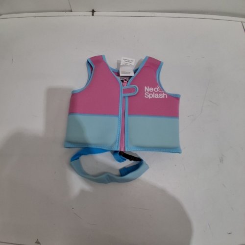 KID'S NEO-SPLASH LIFE JACKET - 1-3 YEARS / 24.3 LBS-41.8 LBS - PINK / BLUE (MODEL : P24FS00580PS) image 2