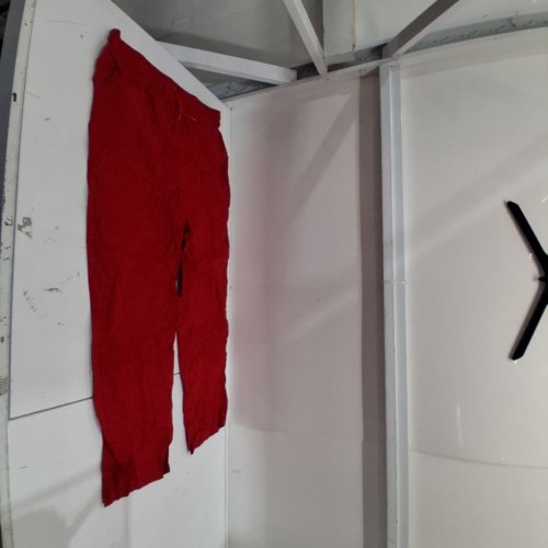 DRAWSTRING JOGGING PANTS - XXL - RED image 2
