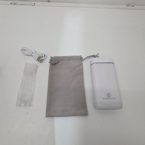 SYNHOPE CORDLESS PORTABLE MINI WATER FLOSSER - WHITE image 3