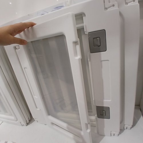 HIDOG 10-PANEL ACRYLIC DOG PLAYPEN - 60" X 40" X 23" - WHITE (MODEL: BTMYKLWL-10W) image 4
