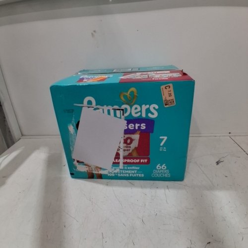 66PK PAMPERS CRUISERS 360° DIAPERS - SIZE 7 - MULTICOLOURED image 4