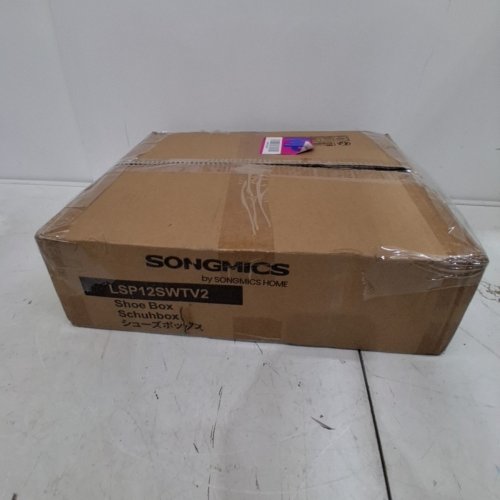 12PK SONGMICS SHOE STORAGE BOXES - WHITE (MODEL: LSP12SWTV2) image 6