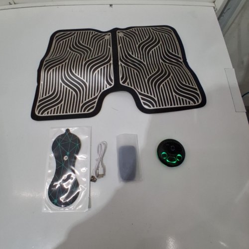 TADOUNE ELECTRONIC PULSE STIMULATOR EMS FOOT MASSAGER - BLACK image 3